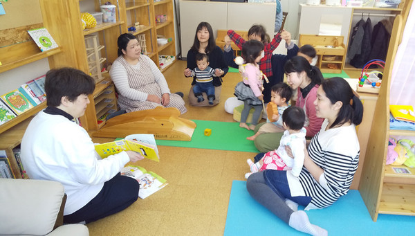 子育て支援センターとしても活動されている 親子ひろば「よんぶらこ」へ行ってきました！